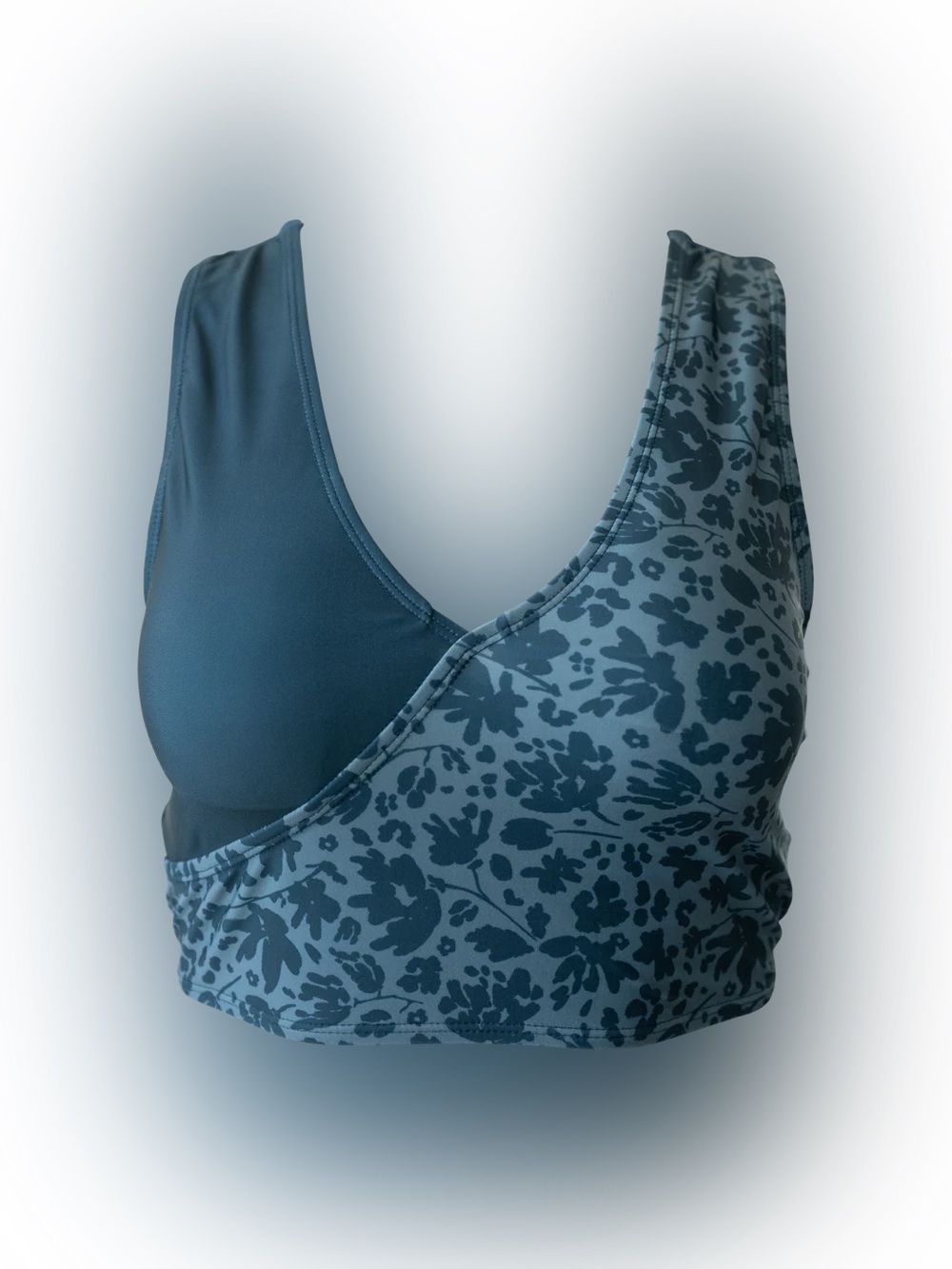 Nani Swimwear, Okalani Switch V Crop swimsuit top, size XL